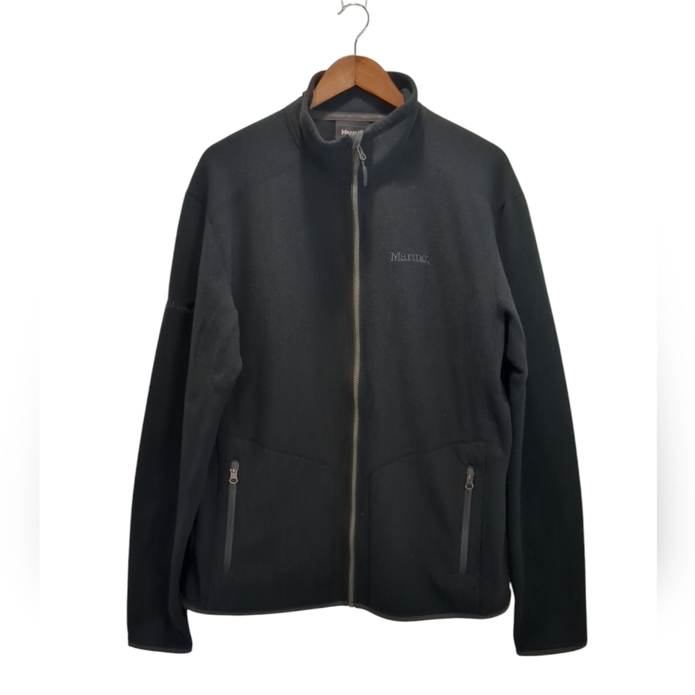 Marmot Men's Fleece Full Zip Dark Grey Jacket Size XL